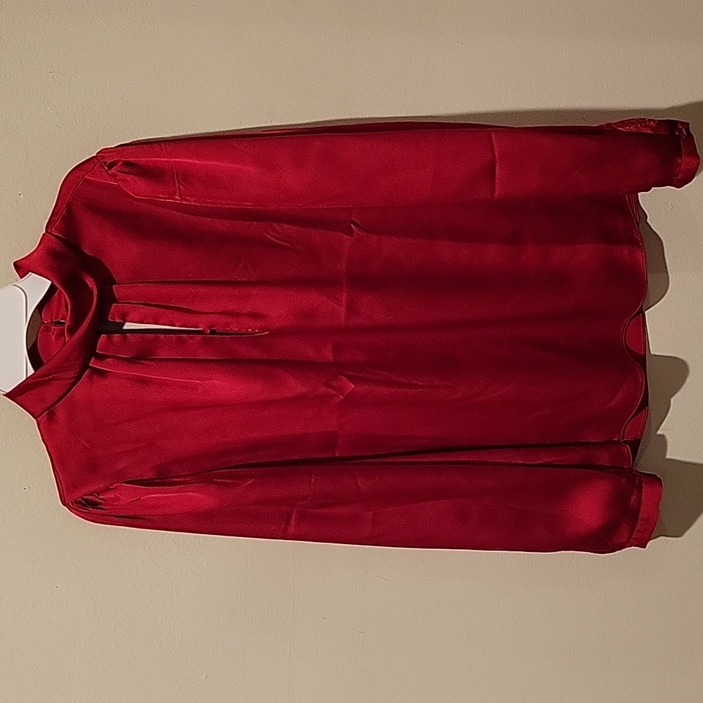 ❤️ 1. STATE SATIN TOP / BLOUSE, XS